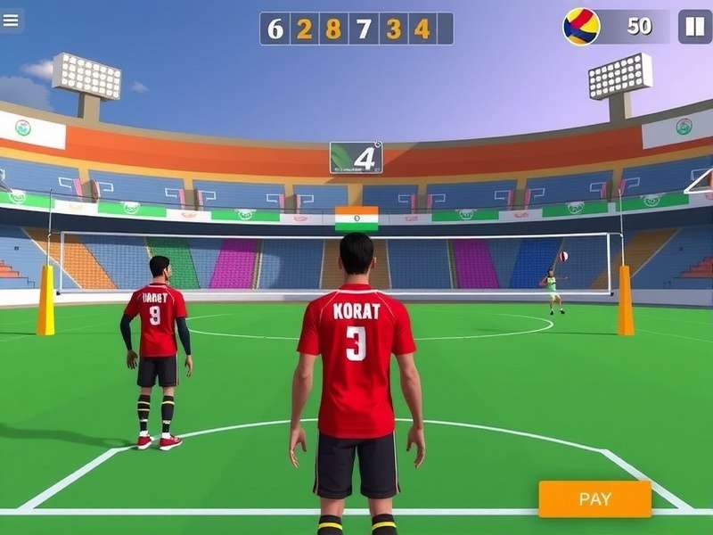 Volley Star Master character customization options