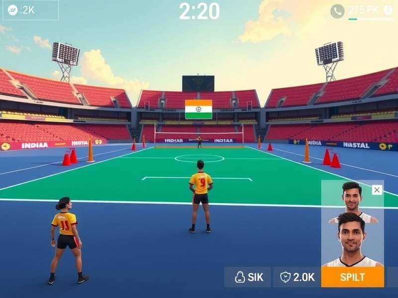 Volley Star Master Indian tournament scene